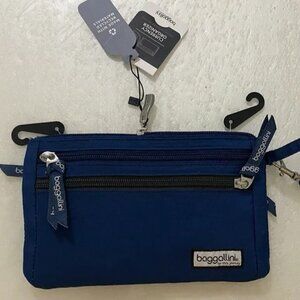 Baggallini Unisex-Adult RFID Currency Organizer Travel Wallet NEW WITH TAGS NWT